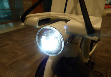 Aplicación de fuente de luz E-bike